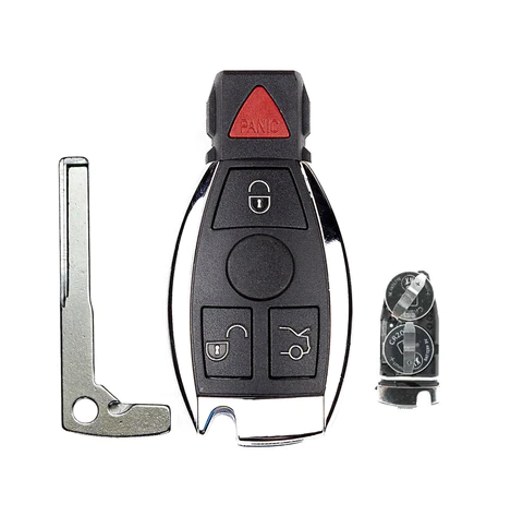 Can I disable the keyless entry feature on my Mercedes-Benz car key?