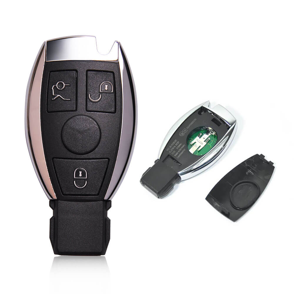 Can I upgrade my standard Mercedes-Benz car key to a keyless entry system?